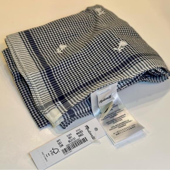 NEW Madewell Fruit Embroidered Edge-detail Bandana | Original Packaging - Picture 5 of 6